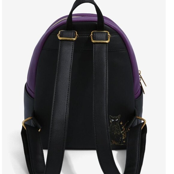 LOUNGEFLY Disney Hocus Pocus Cemetery Night Mini Backpack NWT main image 4